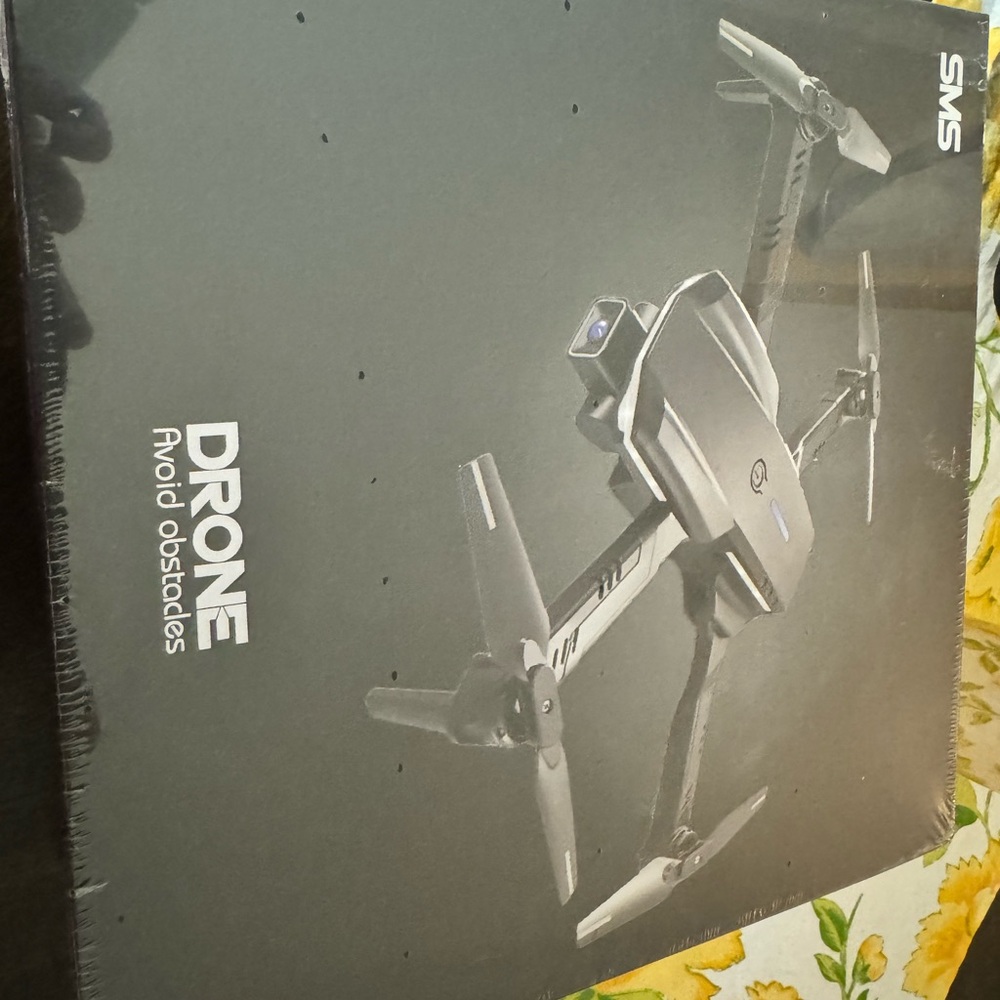 Black Drone with Obstacle Avoidance
New!! Sealed in box!
